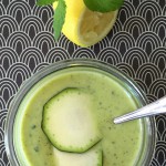 Kalte Zucchini-Joghurt Suppe