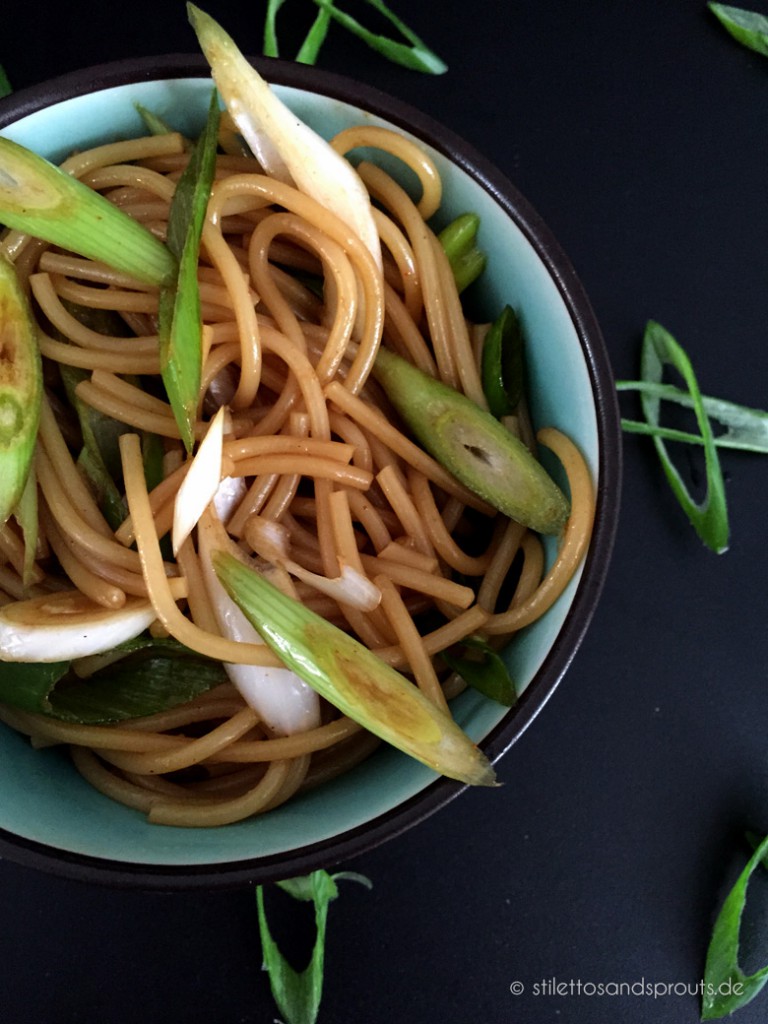 Spaghettisalat asiatisch - Blitzrezept zum Grillen