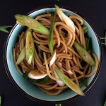 Spaghettisalat asiatisch