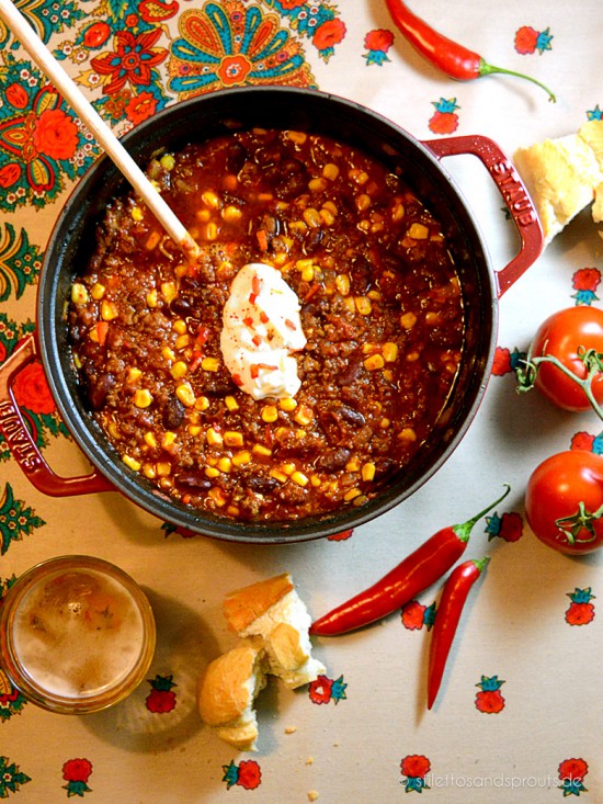 Chili con Carne nach Jamie Oliver Stilettos & Sprouts