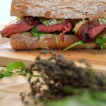 Roastbeef Sandwich mit Remoulade