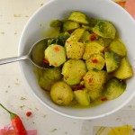 Veganes Rosenkohl-Curry