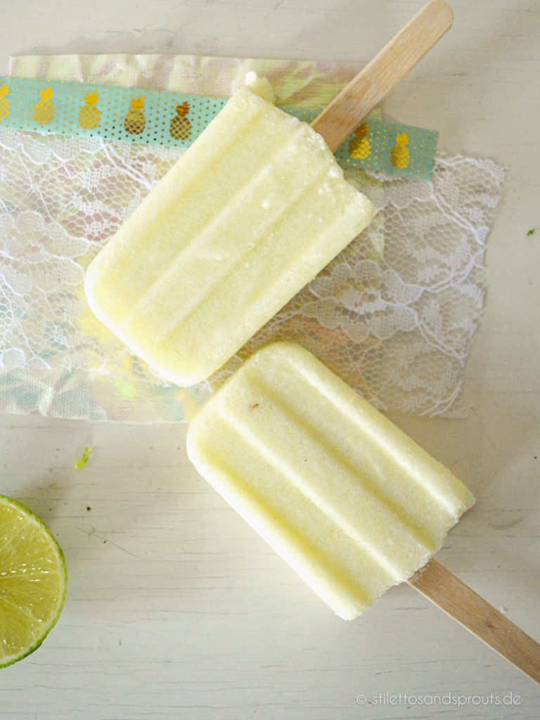 Pina Colada Popsicles
