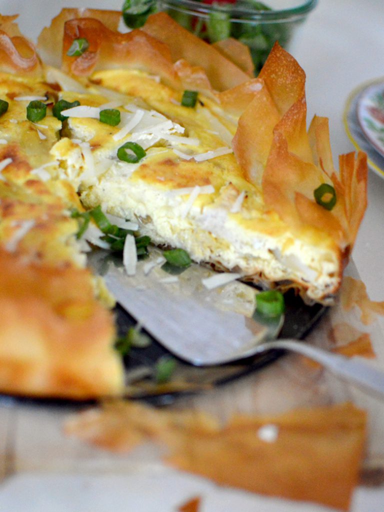 Spargel-Quiche