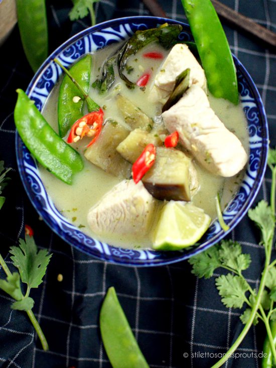 Thai Green Curry nach Jamie Oliver Stilettos & Sprouts