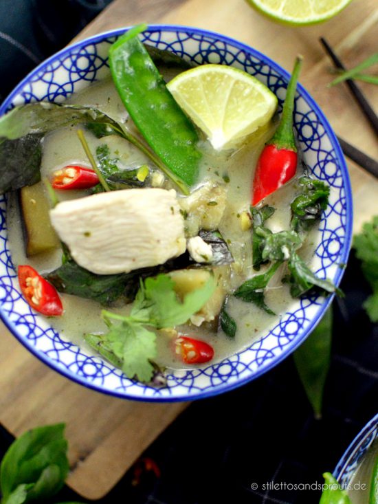 Thai Green Curry nach Jamie Oliver Stilettos & Sprouts