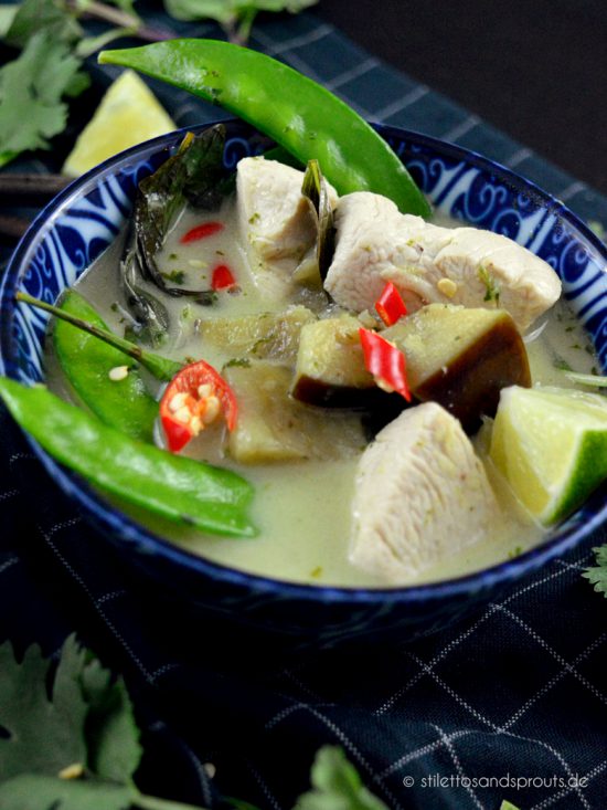 Thai Green Curry nach Jamie Oliver Stilettos & Sprouts