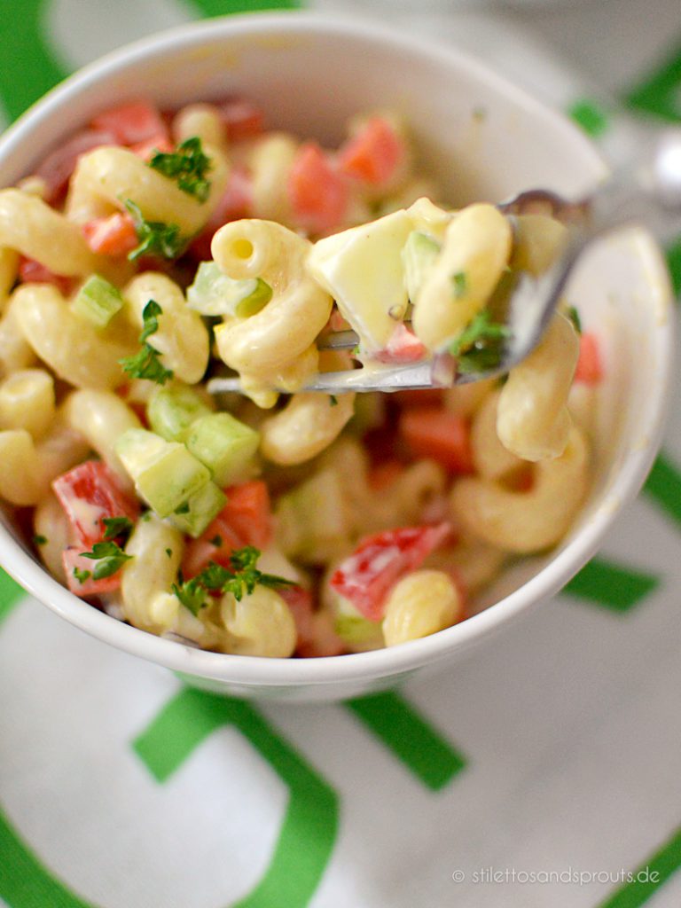 American Macaroni Salad perfekt als Beilage zum Grillen