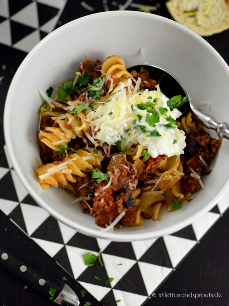 Schnelle Lasagne Bolognese