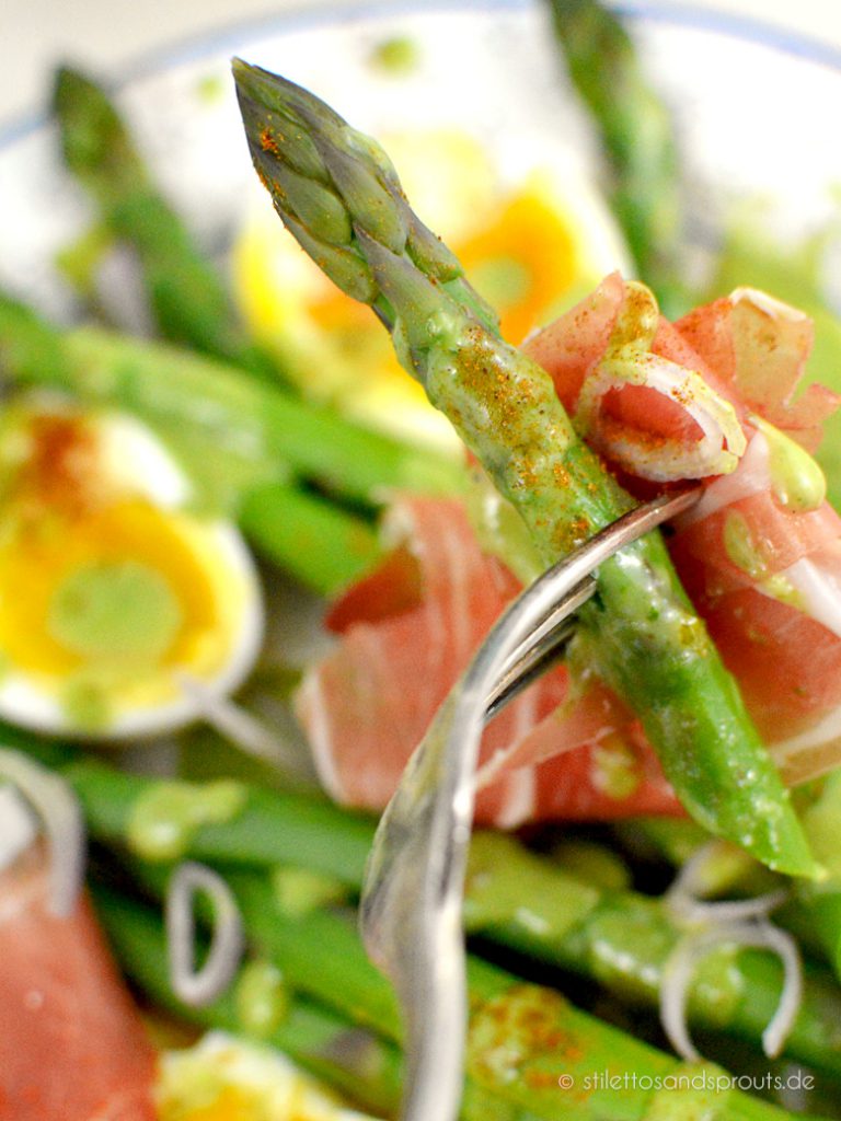 Grüner Spargelsalat