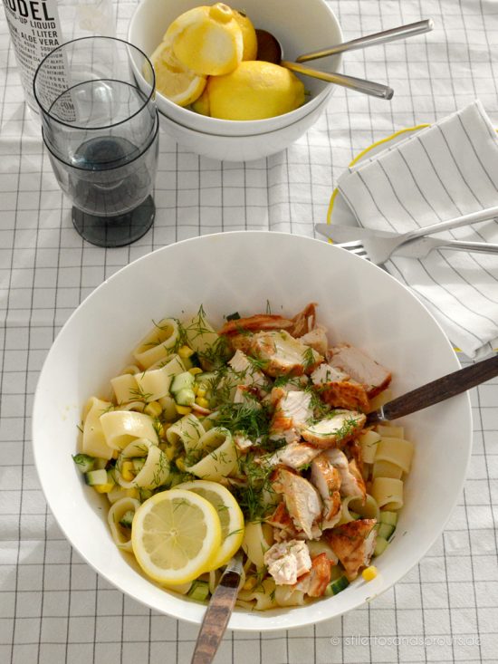 Pasta Chicken Salat Lemon Pasta Chicken Salad Stilettos & Sprouts