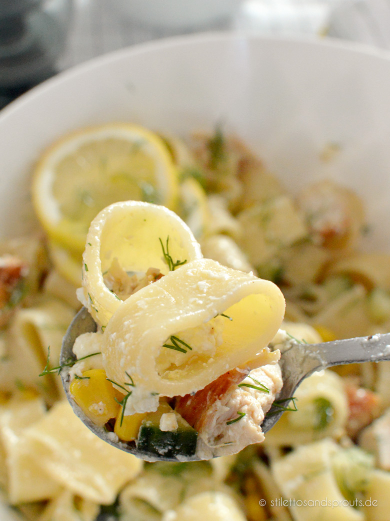 Pasta Chicken Salat Lemon Pasta Chicken Salad Stilettos & Sprouts