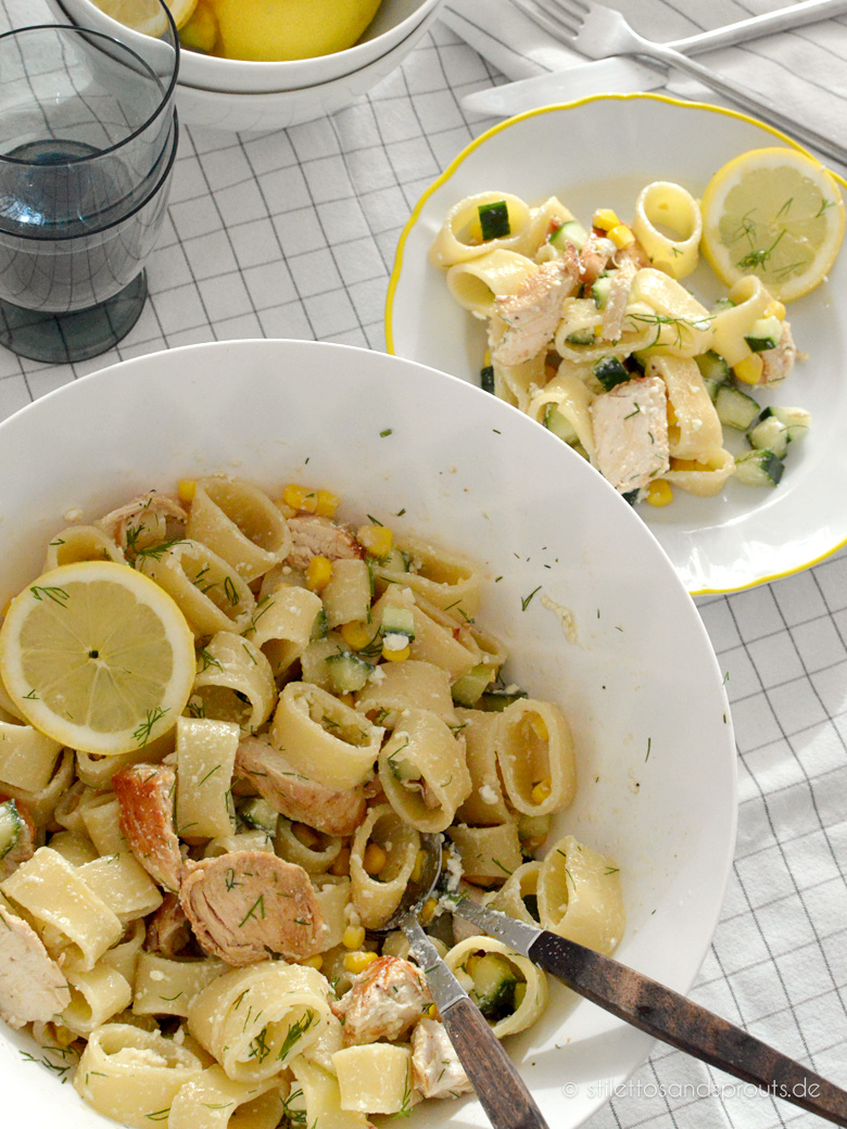 Pasta Chicken Salat Lemon Pasta Chicken Salad Stilettos & Sprouts