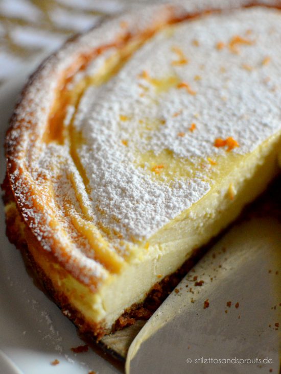 Einfacher Italian Ricotta Cheesecake Stilettos & Sprouts