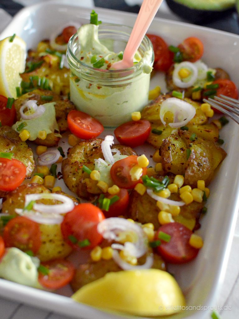 Smashed Potato Salad