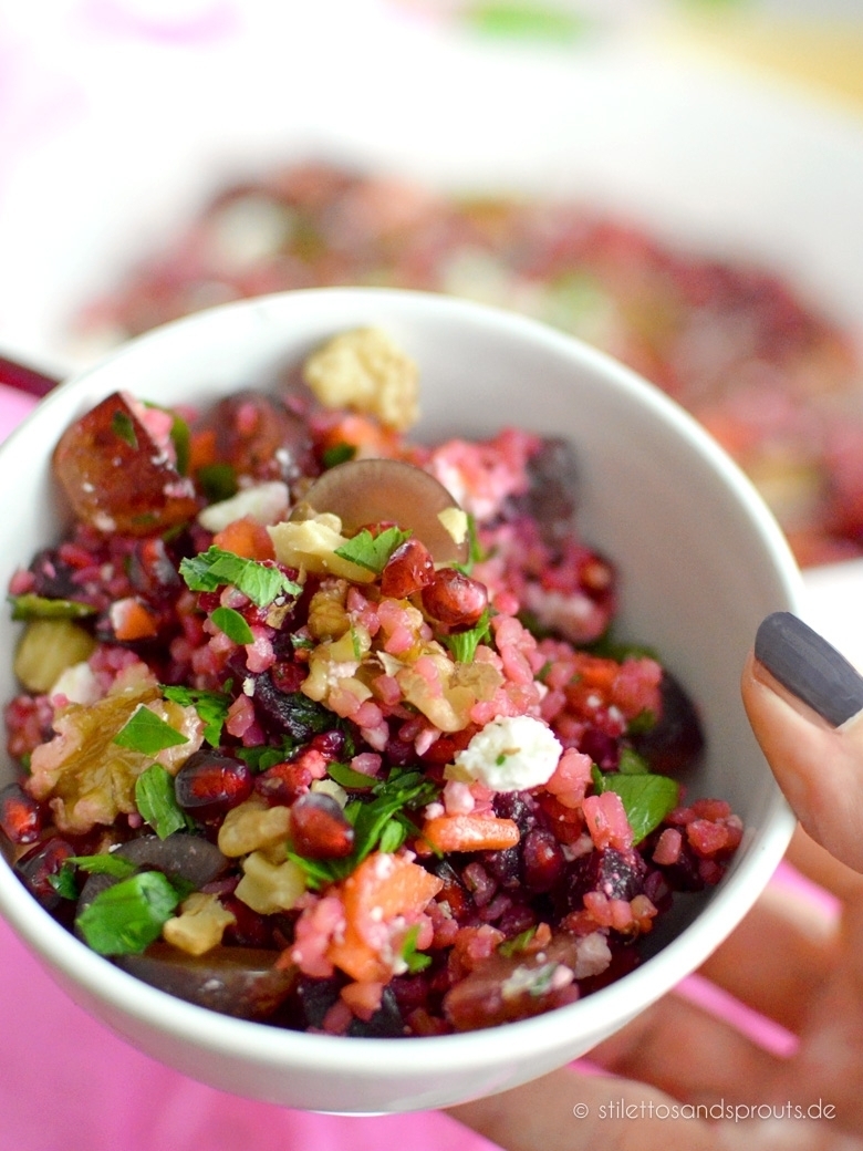 Bulgursalat mit Feta - Stilettos &amp; Sprouts
