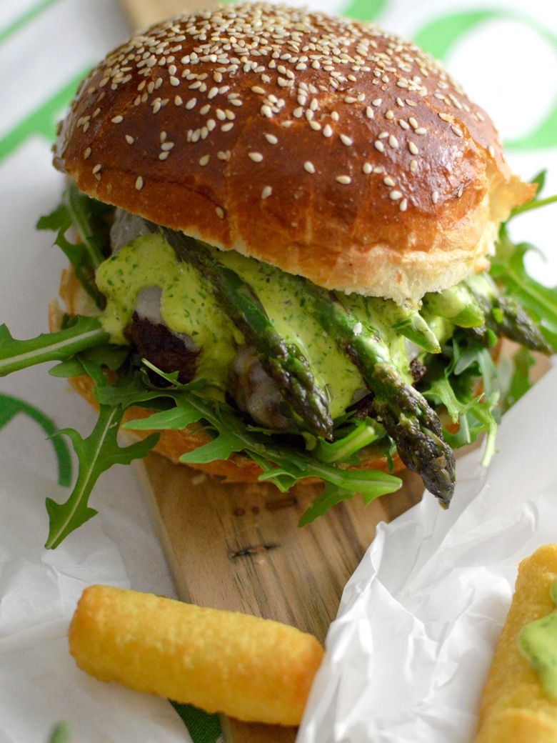 Bärlauch burger