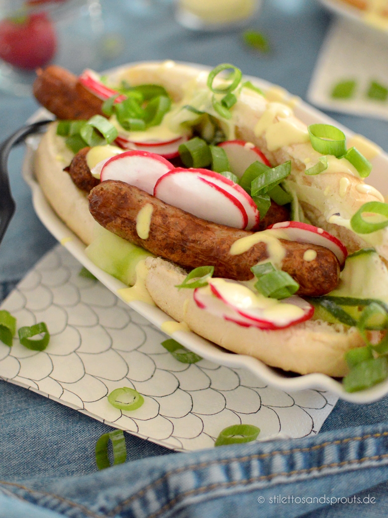 Bratwürstchen Hot Dogs
