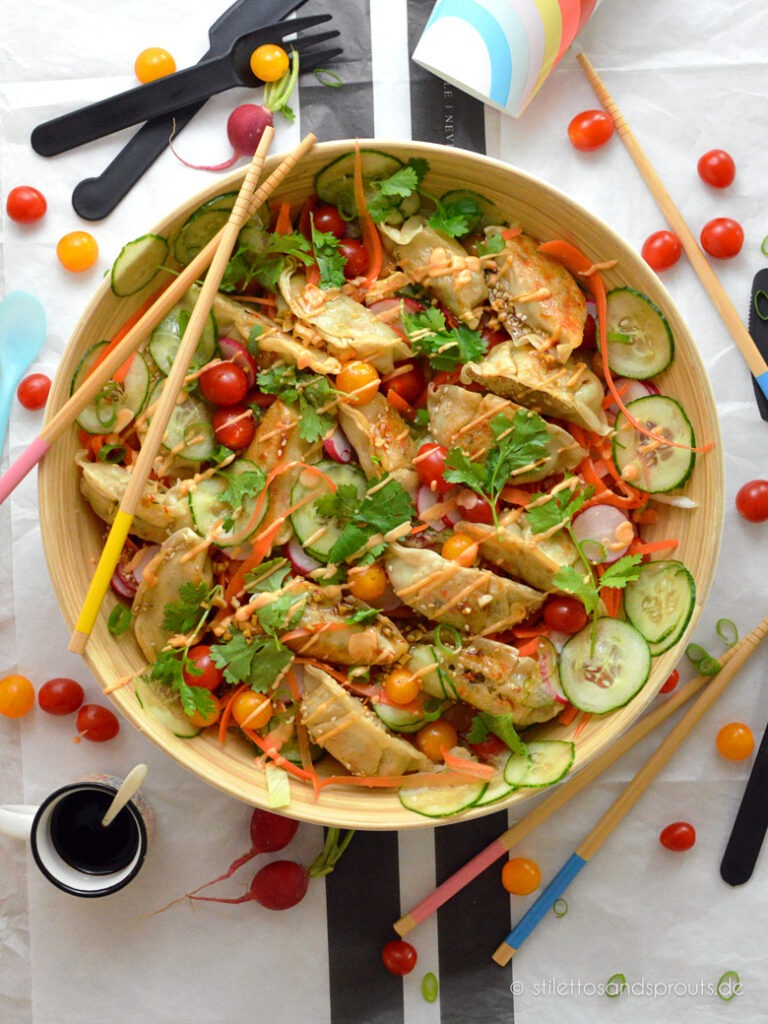 Dumpling Salad