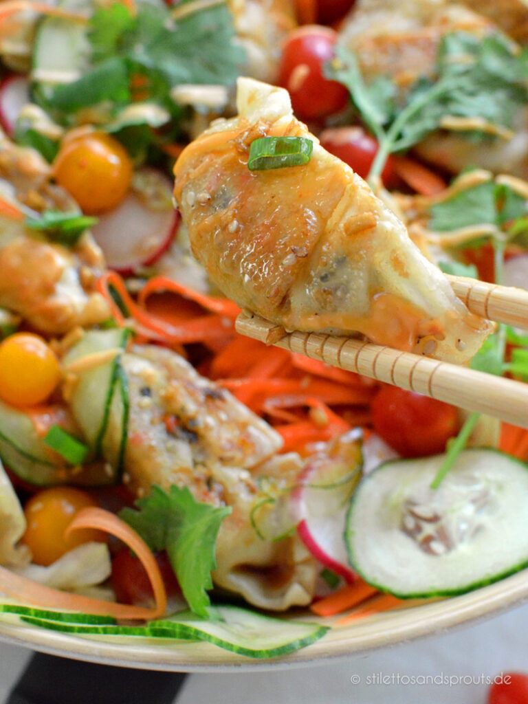Crispy asiatische Teigtaschen