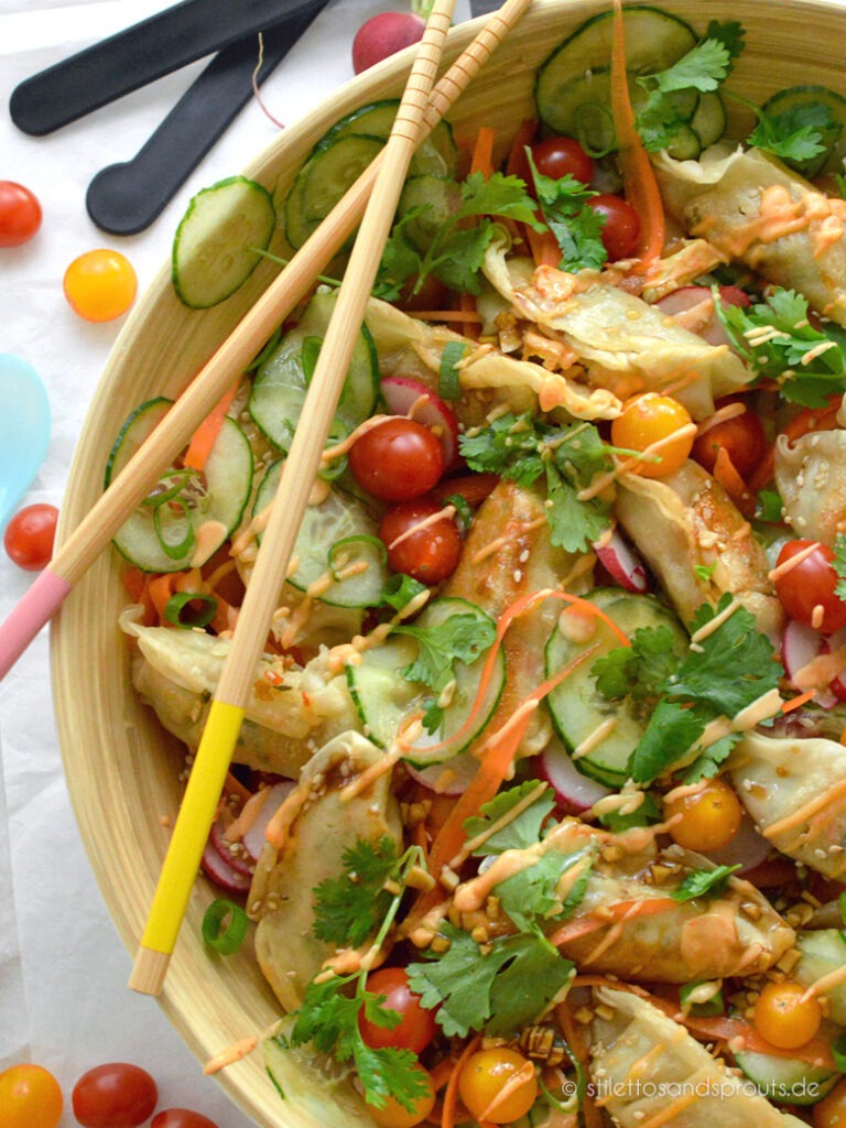 Viraler Food Trend Gyoza Salat