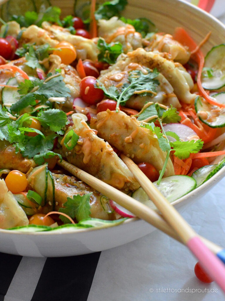 Gyoza Salat