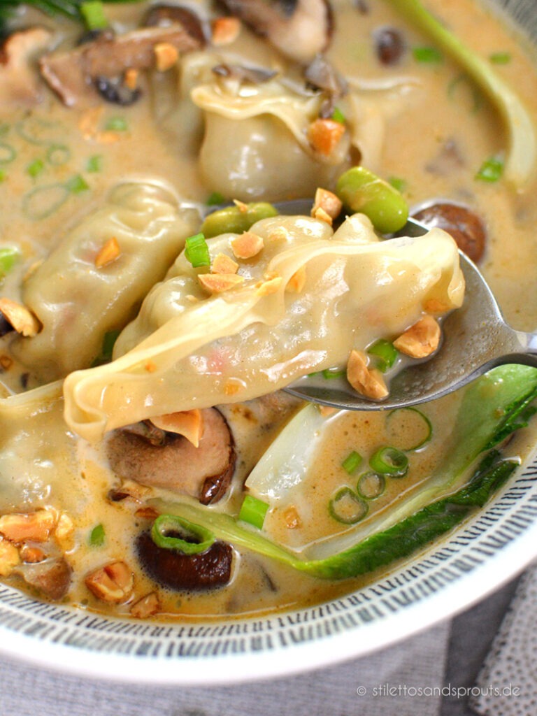 Suppe mit Dumplings