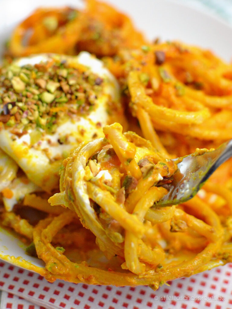 Bucatini mit Hokkaido