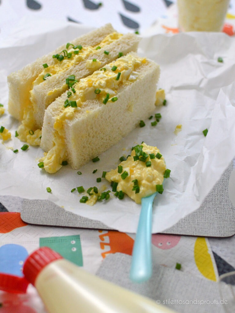 Toastbrot mit Eiersalat