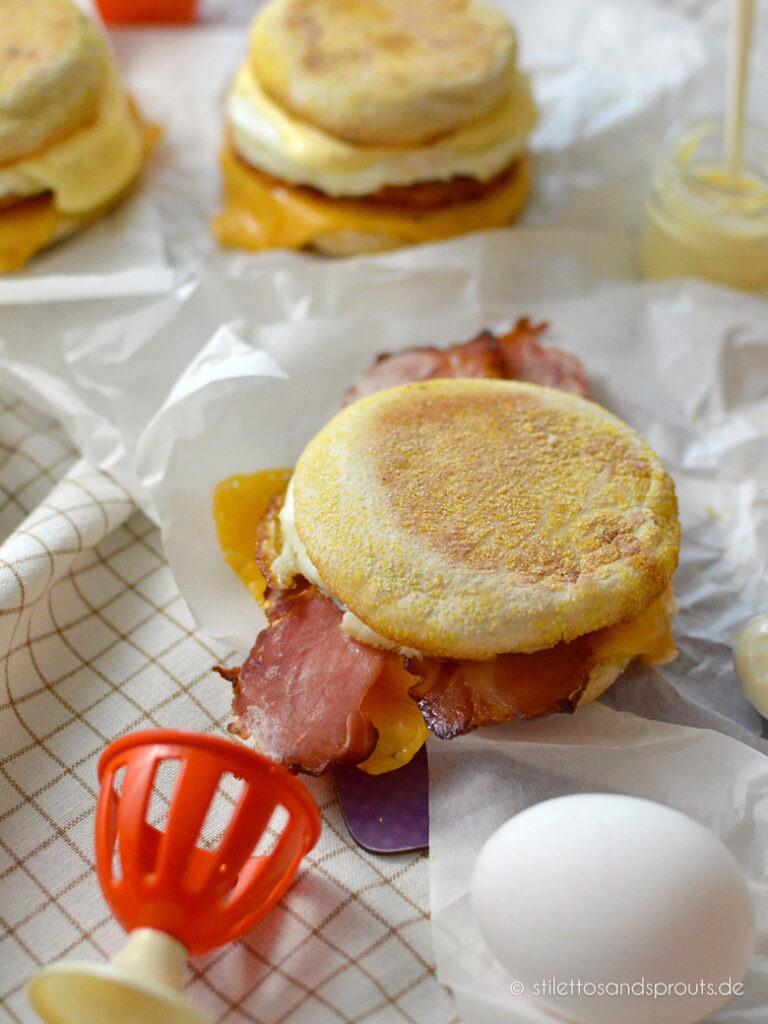 Breakfast Burger wie von Mc Donald's