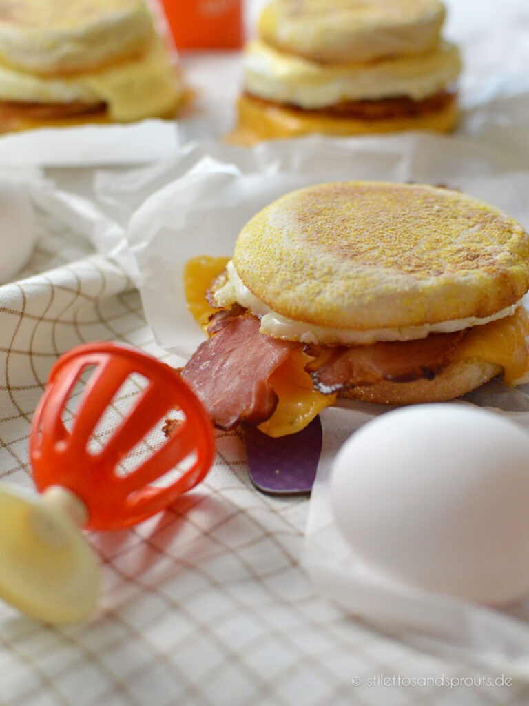Schnelle Frühstücksidee mit Spiegelei