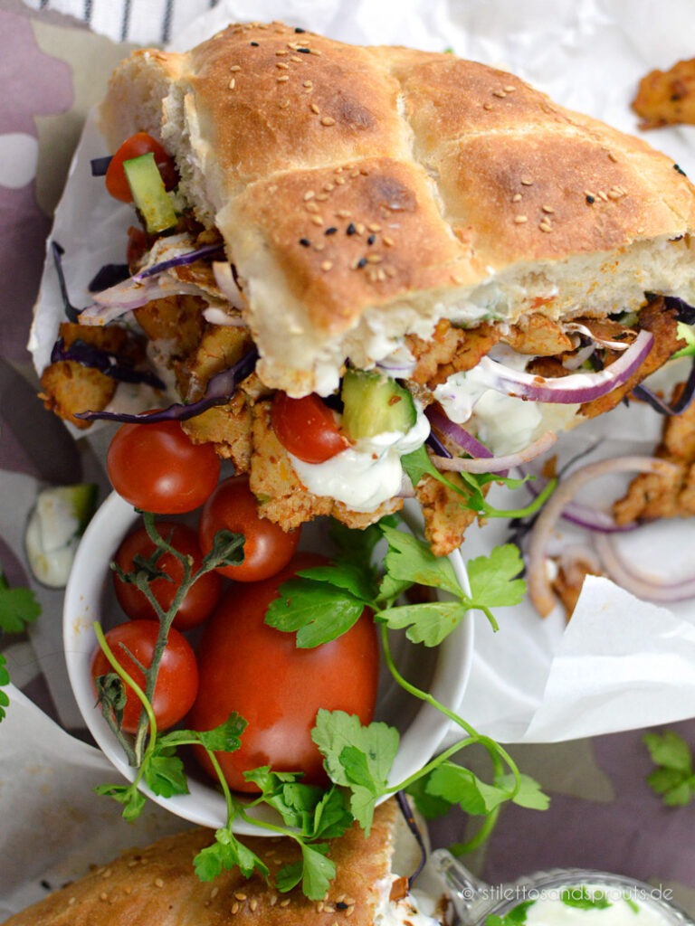 Veggie Döner mit Räuchertofu