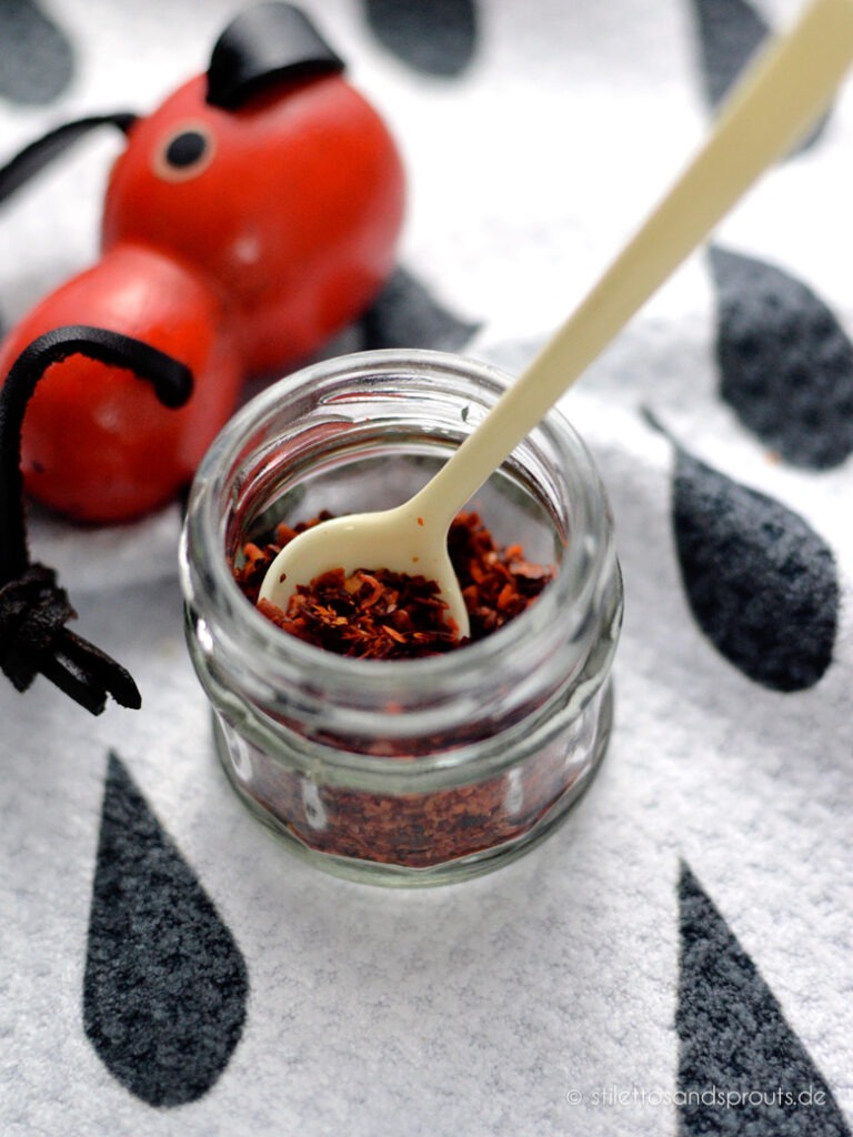 Chiliflocken sind eine wichtig Zutat