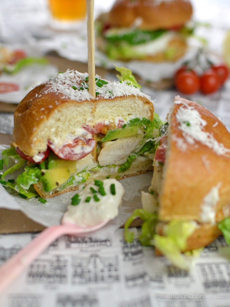 Caesar Salad Sandwich