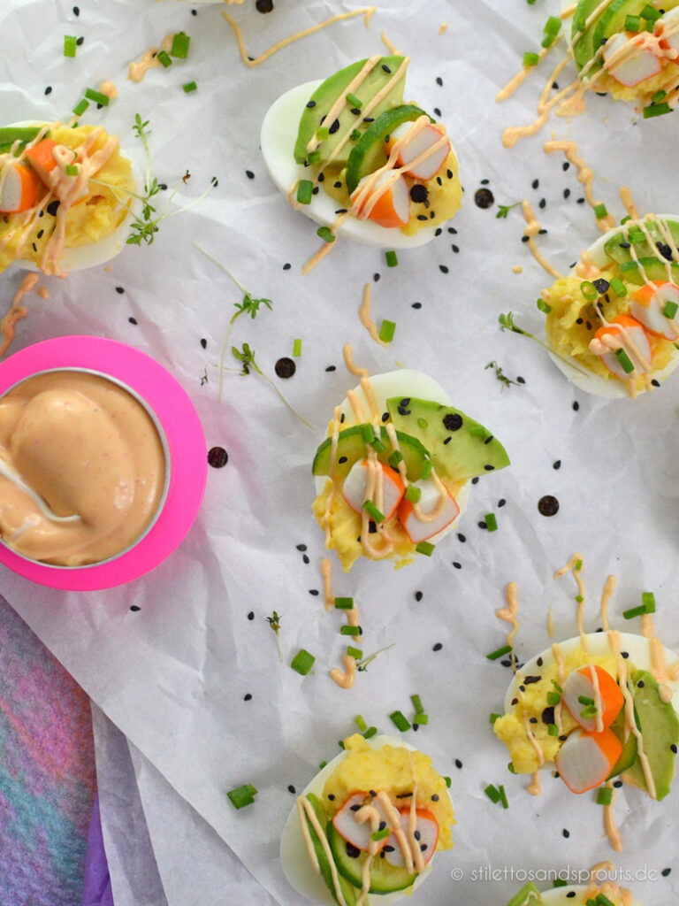 Food Trend Rezept für Gefüllte Eier