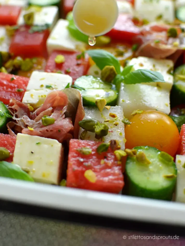 Schachbrett Salat