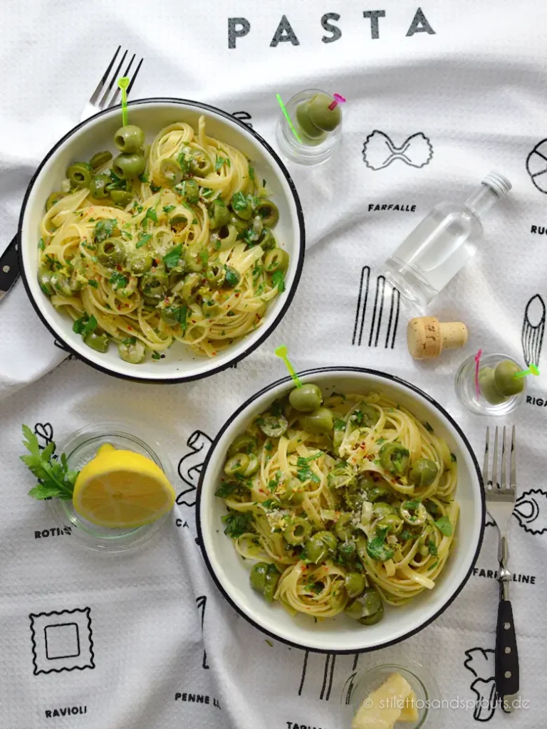 Dirty Martini Pasta