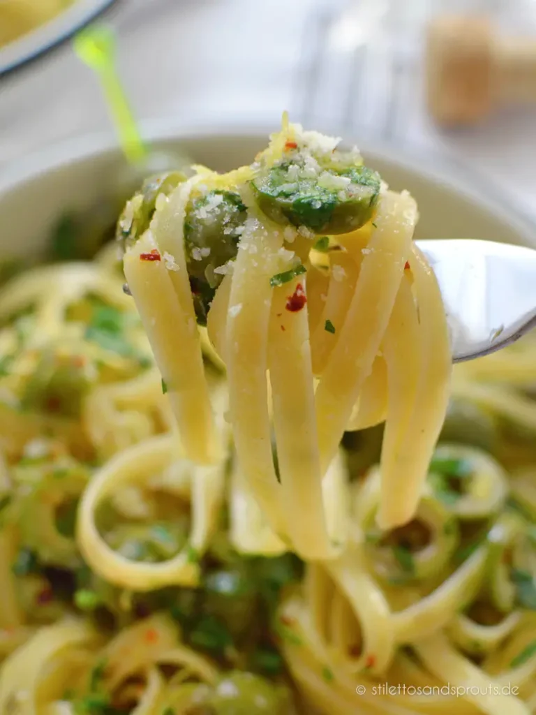 Food Trend Rezept mit Nudeln und Gin