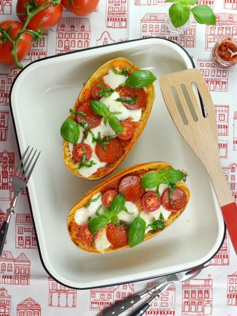 Spaghettikürbis Rezept