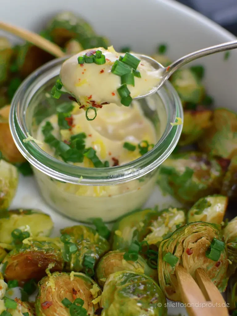 Gerösteter Rosenkohl aus dem Ofen